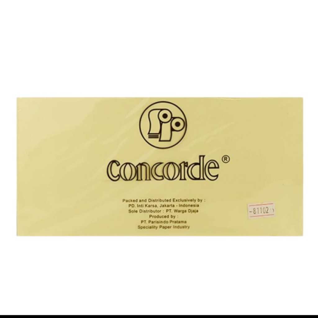 

AMPLOP CONCORDE DL 81102 90GR@12