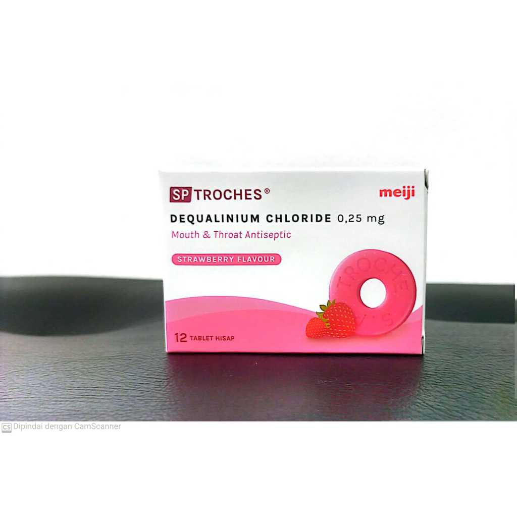Sp troches/ tablet hisab /obat sakit tenggorokan/ meredakan sariawan