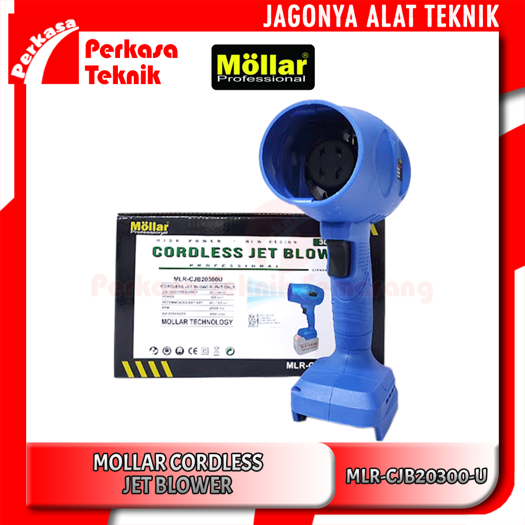 MOLLAR CJB20300-U (Unit) Turbo Jet Dry Blower Cordless Dryer Angin 20V