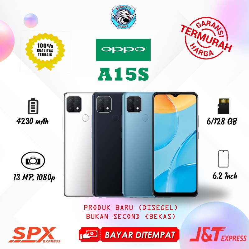 A15S OPPO RAM 6/128GB FINGERPRINT