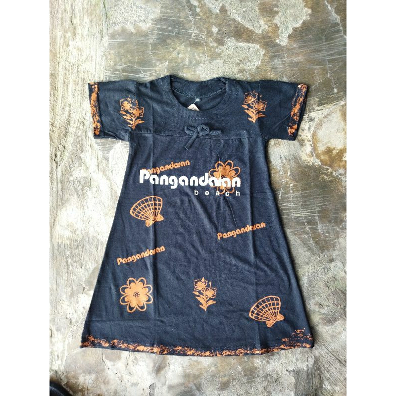 Dress anak daster anak pantai pangandaran
