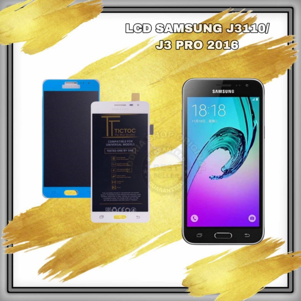 LCD TOUCHSCREEN SAMSUNG J3110/J3 PRO 2016 ORIGINAL BARU