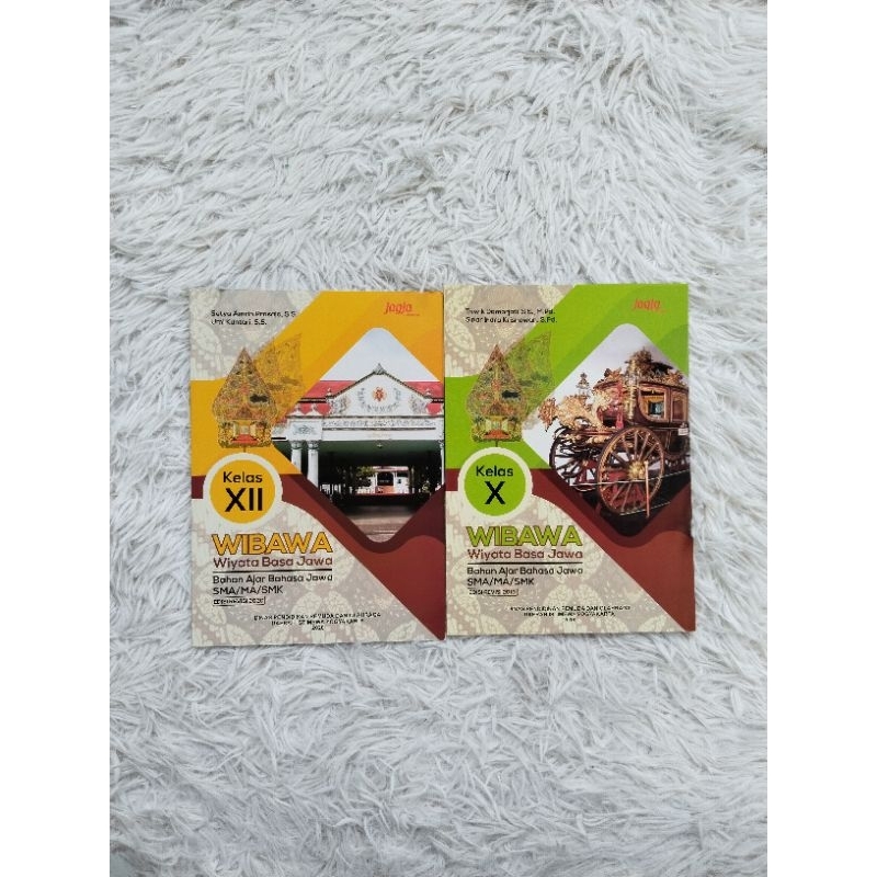 Buku Wibawa (Wiyata Basa Jawa) Kelas X/10 dan XII/12 SMA/MA/SMK Jogja Kurikulum 2013 Edisi Revisi 20