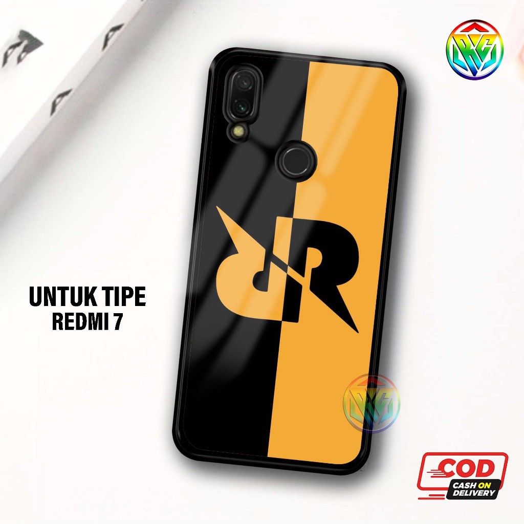 Real Case Xiomi Redmi 7 Terbaru Case kilau - New Case Glossy casing Hp Xiomi Redmi 7 [Motif RRQ] - H