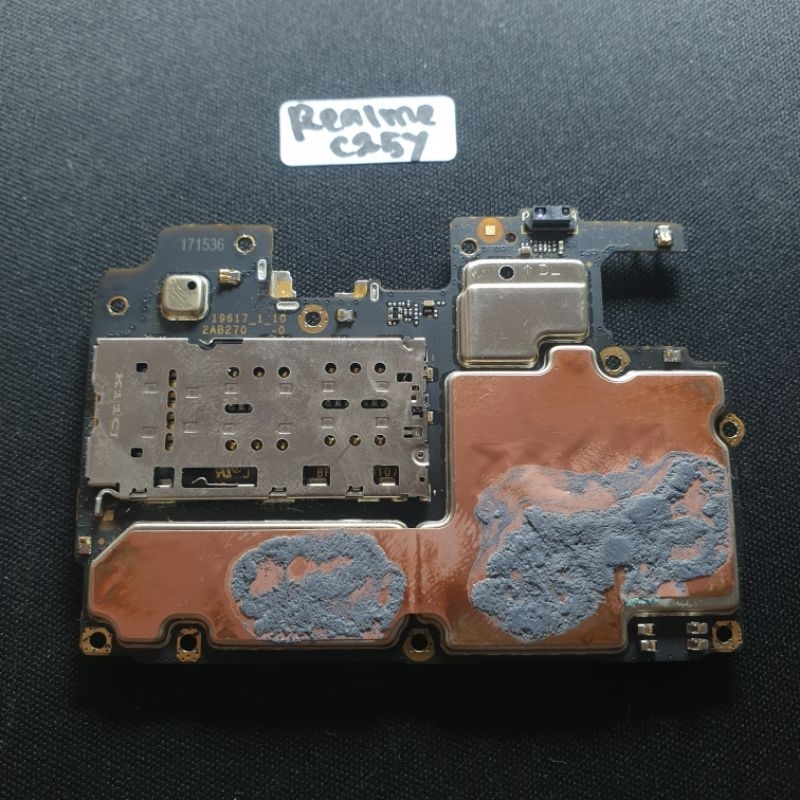 MESIN REALME C25Y NYALA NORMAL ORIGINAL COPOTAN