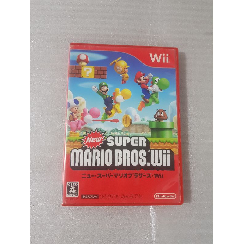 Kaset Game Nintendo Wii Super Mario Bros Wii