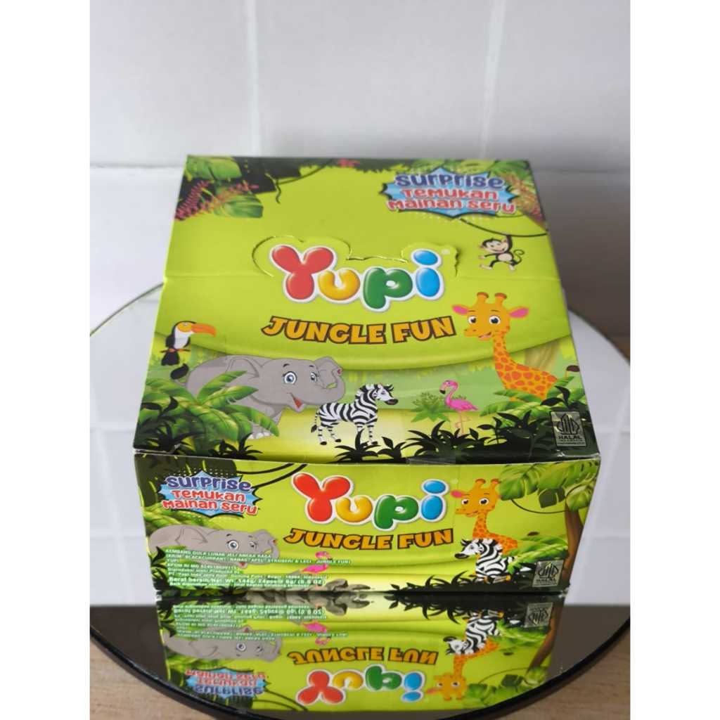 

Yupi Jungle Fun - Kembang Gula Lunak Jeli Aneka Rasa 1 Pack