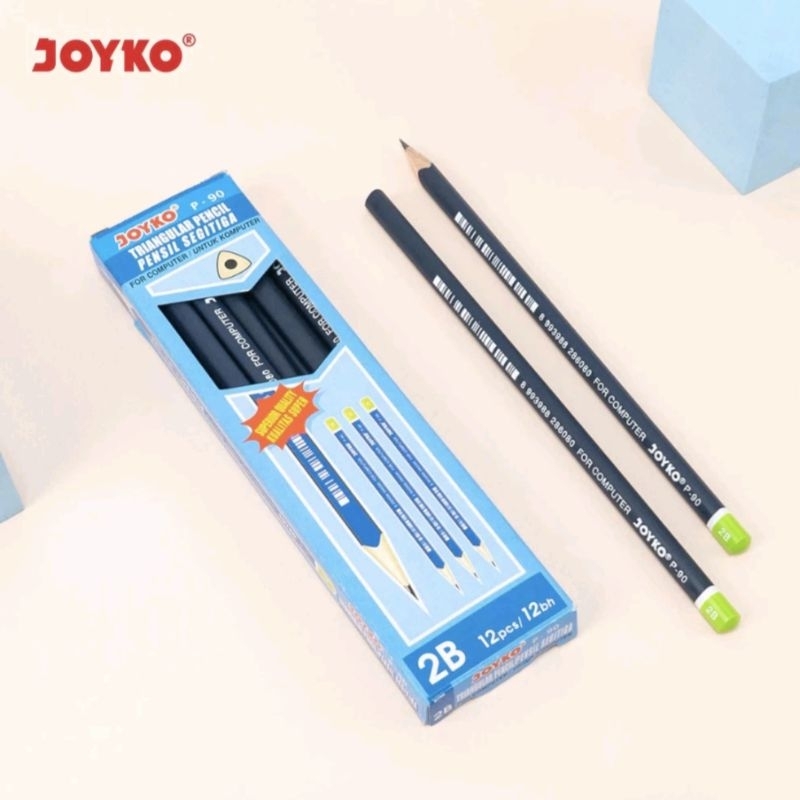 

(BISA COD) Pensil Joyko 2B P-90 1 Pack