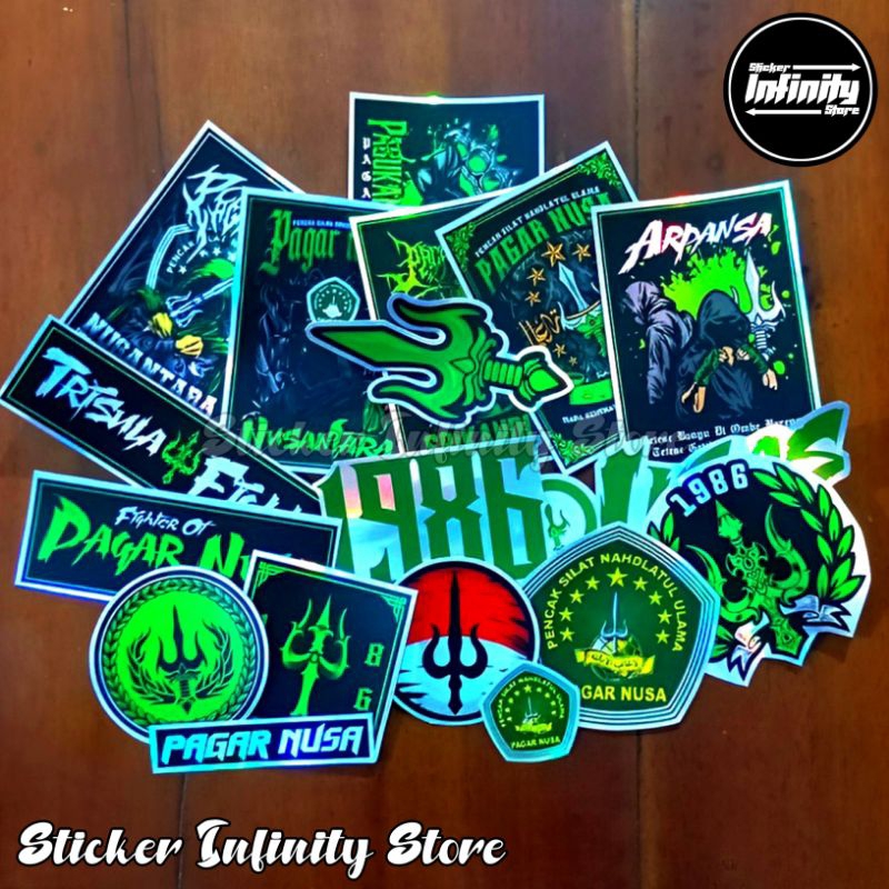 

Stiker HOLOGRAM PN PAGARNUSA Pack Cutting Pola Desain Premium Anti Air - 1 Pack Isi 18 Pcs