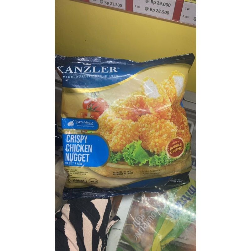 

kanzler crispy chicken nugget 450g