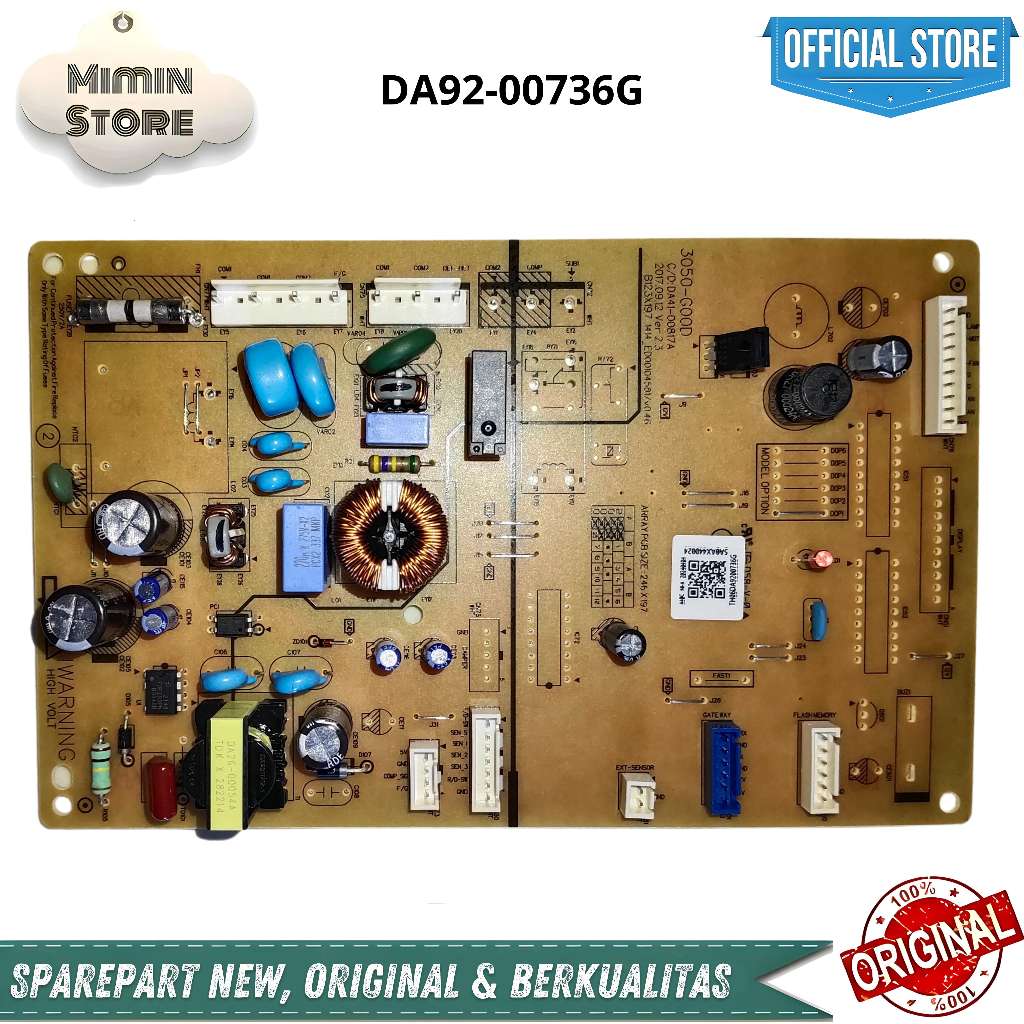 MODUL PCB INVERTER KULKAS SAMSUNG ORIGINAL