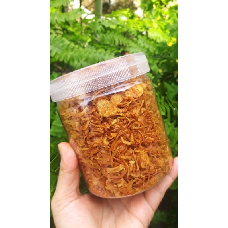 

Bawang Goreng Asli Tanpa Tepung