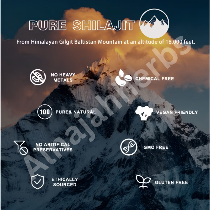 

XMASTER [ALNAJAHHERBS] DINKES ORIGINAL HIMALAYAN SHILAJIT