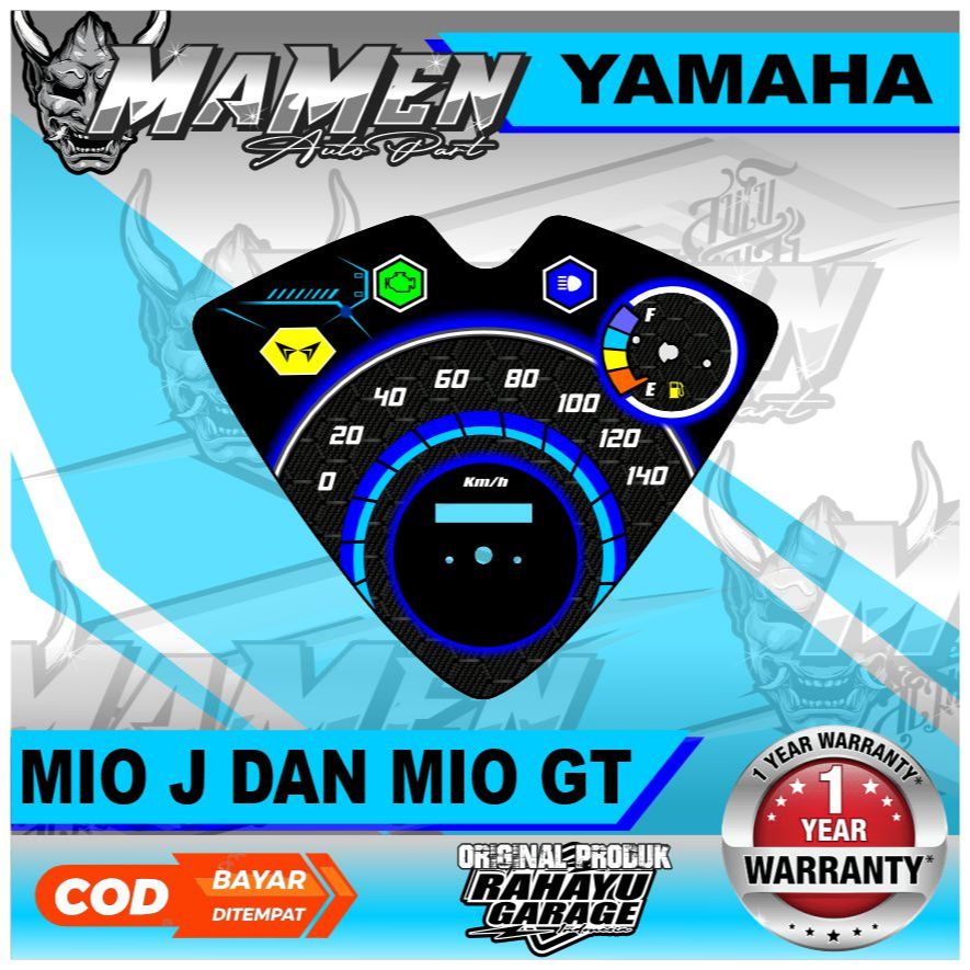PAPAN SPEEDOMETER CUSTOM YAMAHA MIO J DAN MIO GT