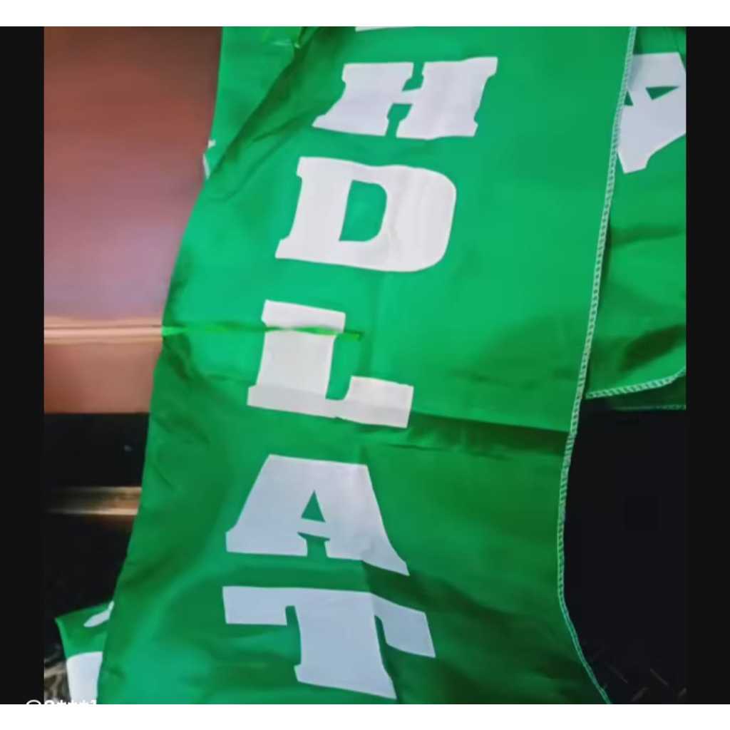 BENDERA UMBUL UMBUL NAHDLATUL ULAMA BANDIR NU PANJANG 3METER