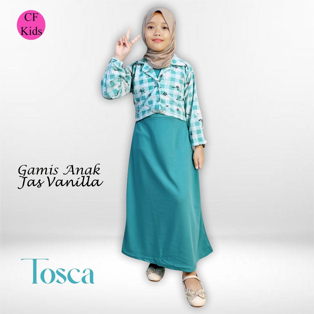 CF Kids Gamis Anak Jas Set Vanilla