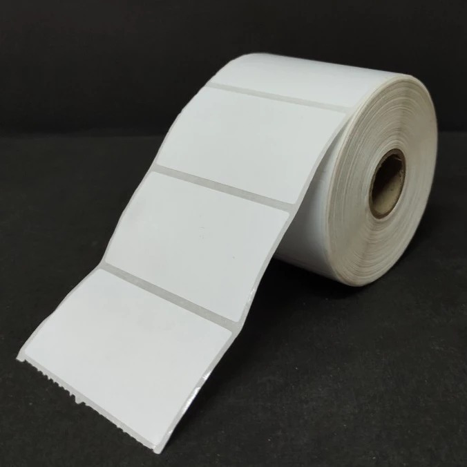 

Label Thermal 40X45 isi 450 PCS Stiker Barcode 1Line GAP Kasir Harga Minimarket Direct Timbangan