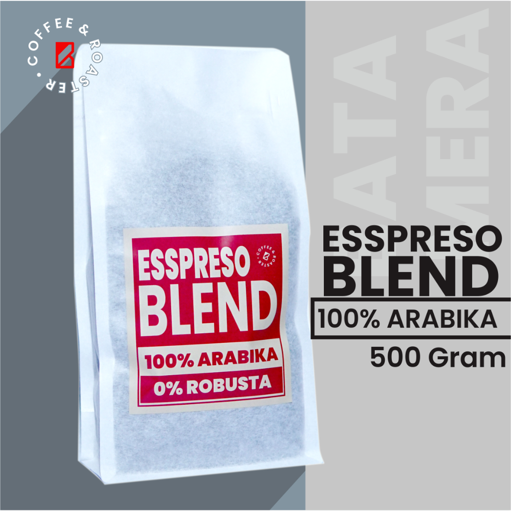 

House Blend | Espresso Blend | 100% Arabika 500gram, 1/2kg Biji Kopi, Kopi Bubuk