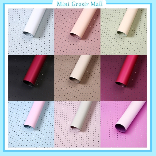 

20 Lembar Kertas buket bunga small polkadot kertas cellophane KB6031