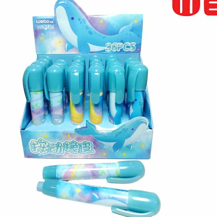 

Weibo WB-3436 Penghapus Pensil Mekanik Motif Karakter Lucu