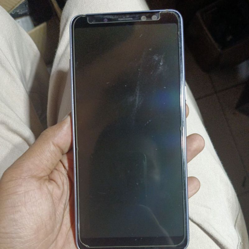 LCD SAMSUNG A8 PLUS ORIGINAL COPOTAN PLUS FRAME BONUS BATERAI