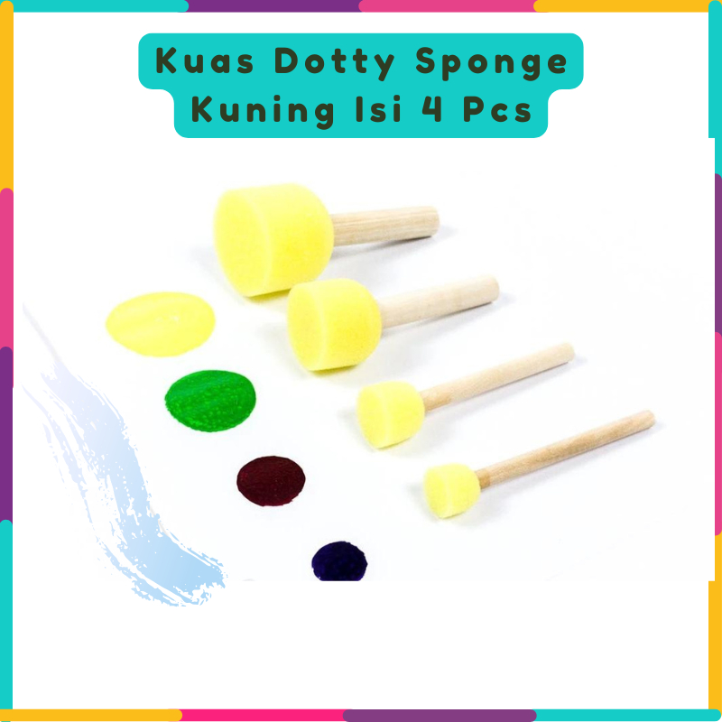 

Kuas Busa Spons Bulat Isi 4 Pcs Beda Ukuran