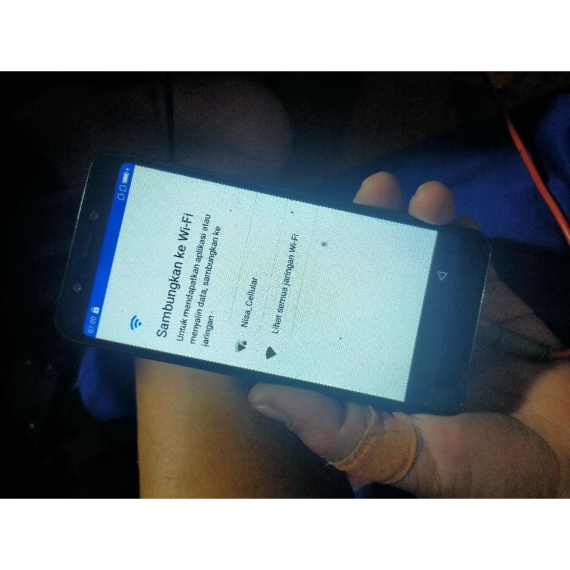 lcd Evercoss m55a kondisi normal..