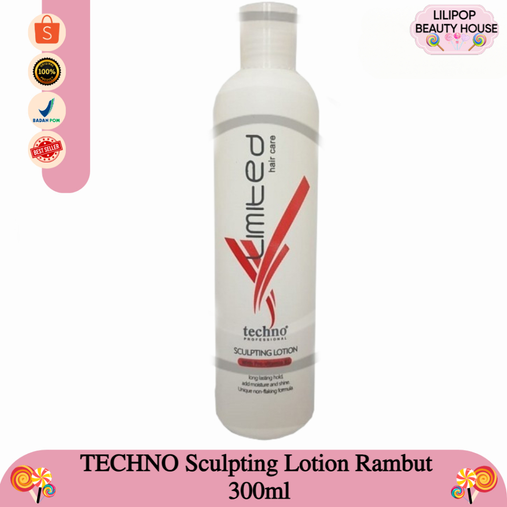 TECHNO Limited Hair Care Sculpting Lotion Rambut 300ml