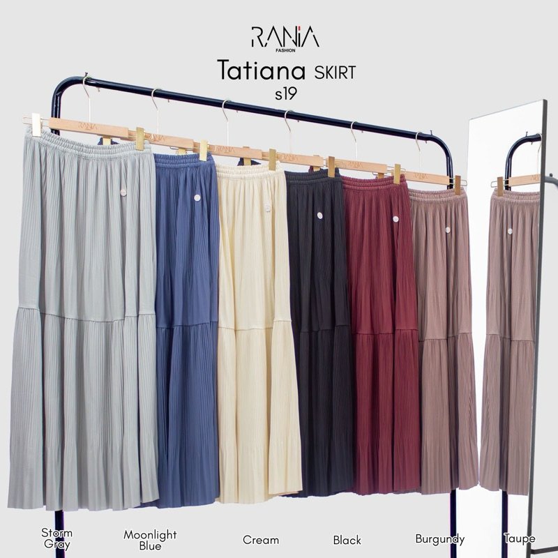 Rania Rok Plisket Premium Tatiana Skirt