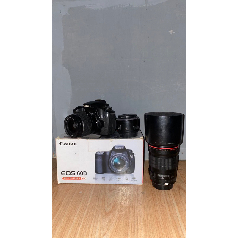 canon 60D kit + canon 135mm f2 + canon fix 50mm f1.8 rajanya bokeh