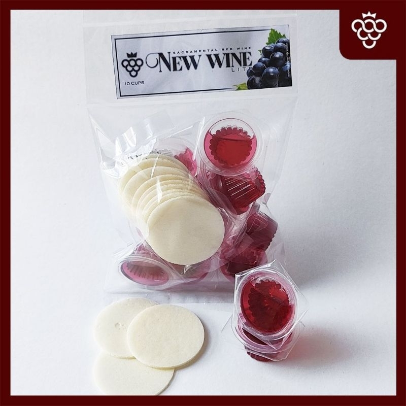 

MINUMAN PERJAMUAN KUDUS LITE + HOSTI POLOS BESAR ISI 10