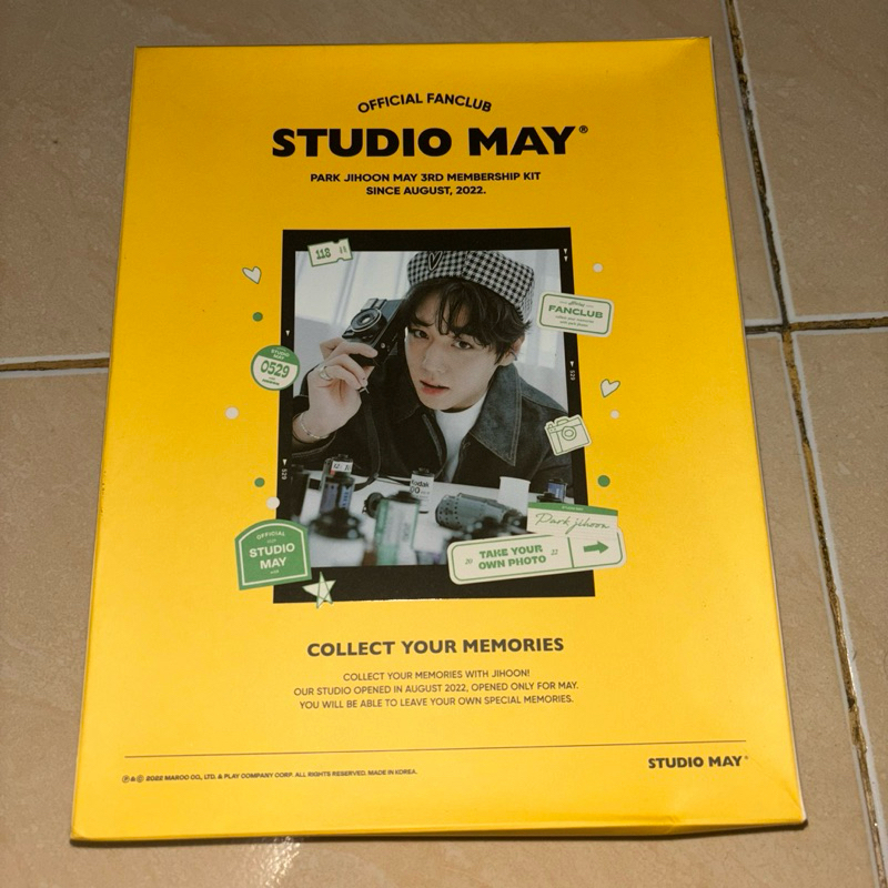 3RD MAYKIT // MEMBERSHIPKIT 3RD FANCLUB PARK JIHOON WANNA ONE WANNAONE SOLOIST WEAKHERO WEAK HERO