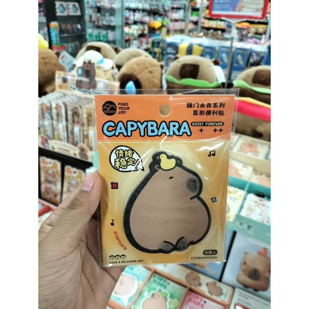 

Gramedia - KAKO CAPYBARA SHAPE STICKY NOTE FD81552