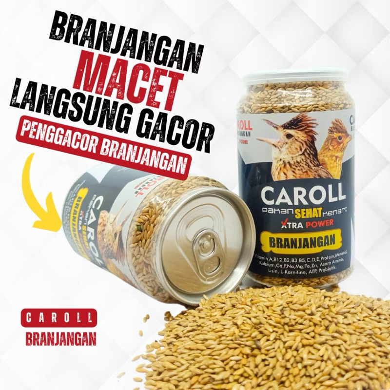Pakan Burung Branjangan, kenari Caroll Branjangan