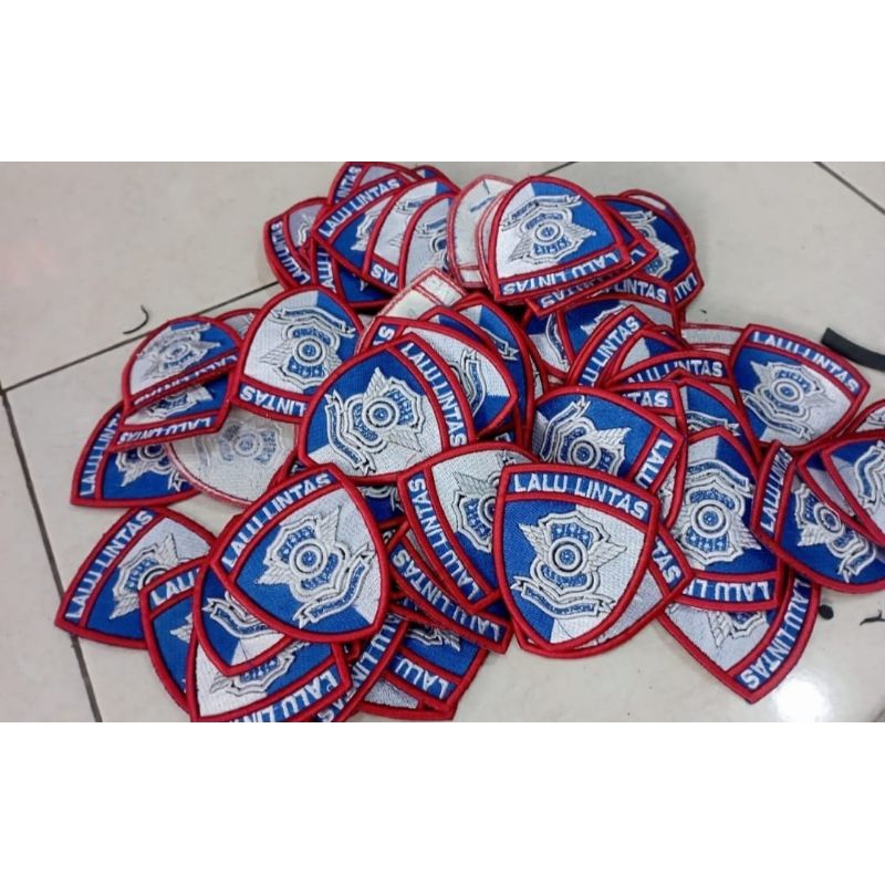 logo bordir lalu lintas timbul terbaru