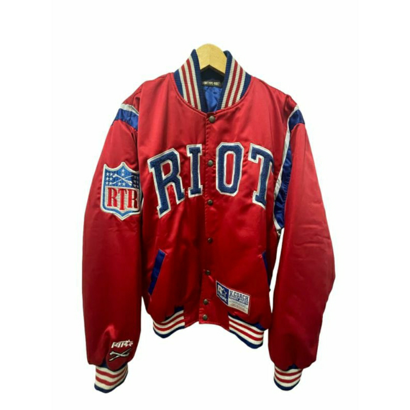 Rawtype Riot Varsity coach jacket
