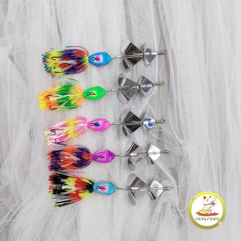 umpan toman slaish bait 2 propeller / slaish bait 2 kipas