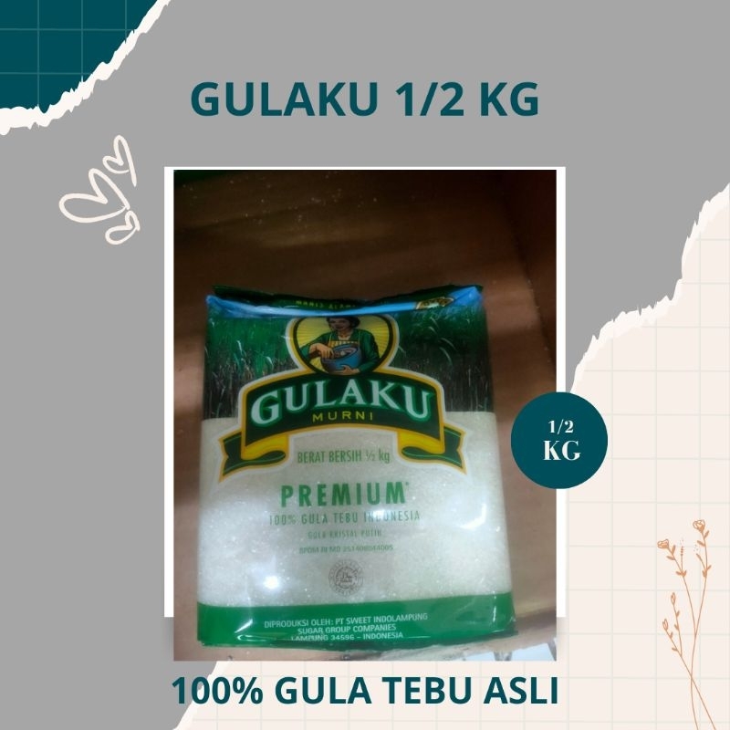 

Gula Pasir GULAKU Premium 500 gram