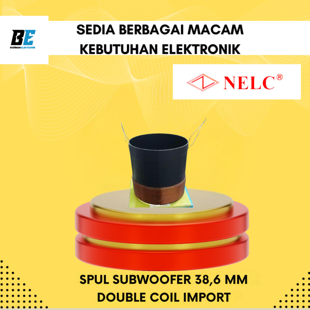 Spul subwoofer 38,6 import / Spul speaker 6-10 inch  spul subwofer bouble coil 38.6mm koil ganda