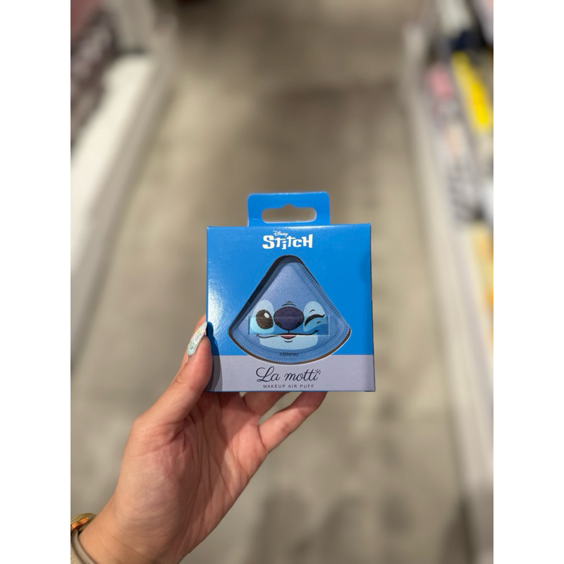 READY STOCK LA MOTTI DISNEY STITCH AIR PUFF CUSHION BEDAK MAKEUP MAKE UP SPONGE