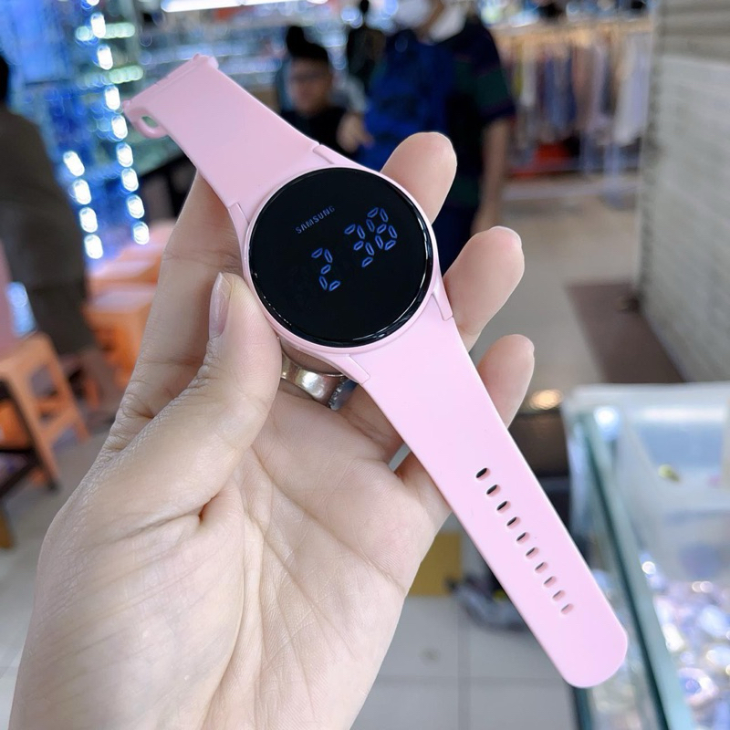 BEST SELLER - Jam tangan digital unisex wanita/pria SAMSUNG LED Touch screen strap rubber