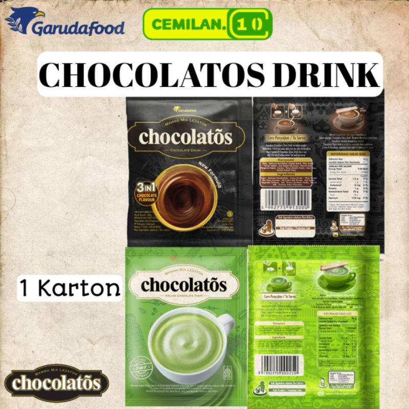 

Minuman Chocolatos Drink 1 Renceng