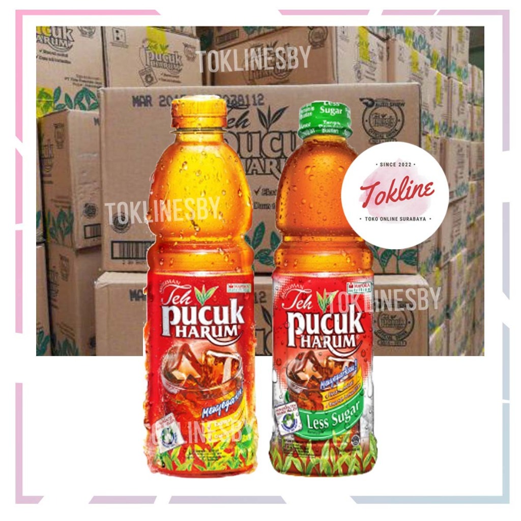 

[ 1 Karton isi 24 ] TEH PUCUK HARUM LESS SUGAR 350ml