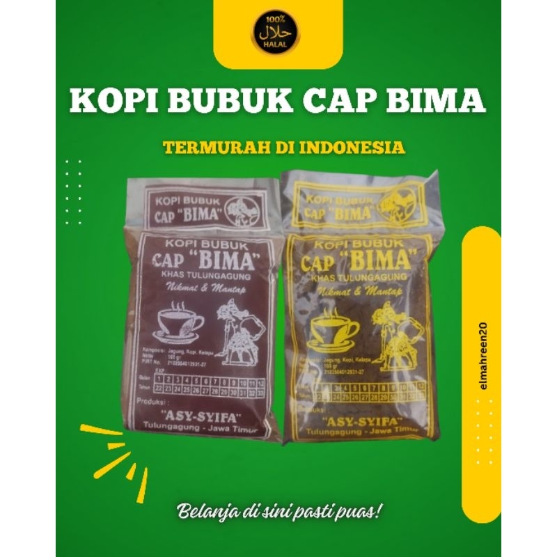 

KOPI BUBUK BIMA Halus terlaris