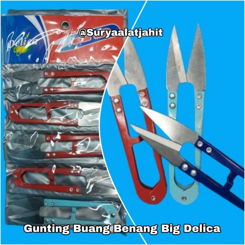 

Gunting Buang Benang Big JH101 Hurrah Delica =rp.3.750/1pcs