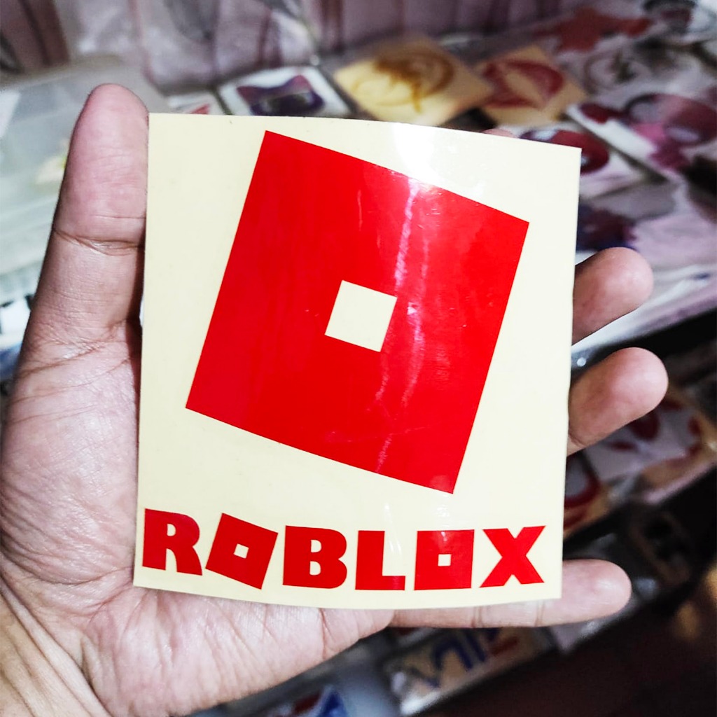 cutting sticker ROBLOX logo