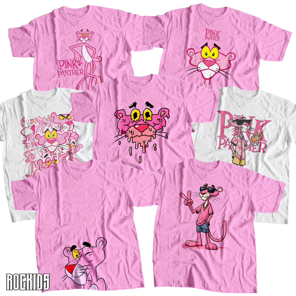 the pink panther - kids wear - kaos the pink panther - kaos the pink panther anak - the pink panther