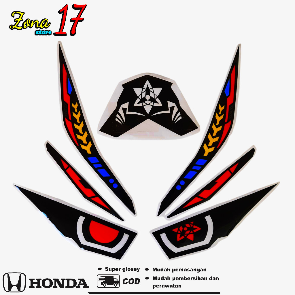 STICKER STIKER LAMPU VARIO LED OLD 125 150 STIKER LAMPU ALIS VARIO LED OLD 125 150 STIKER STICKER LA