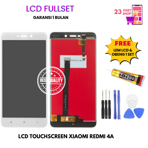 LCD TOUCHSCREEN XIAOMI REDMI 4A ORIGINAL FULLSET