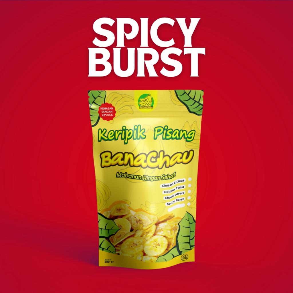 

Keripik Pisang BanaChau Spicy Burst